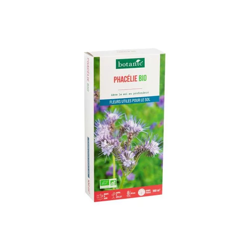 Pour les espaces verts:Graines de Phacélie bio botanic® - graines à semer (100 m²)