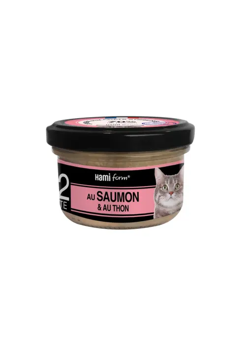 Malin au jardin：Cuisiné pour chat recette n°32 Saumon/Thon