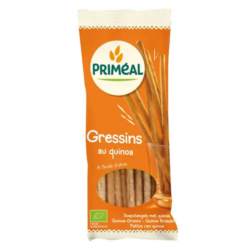 Jardin loisirs：Gressins au quinoa bio Priméal - 120 g