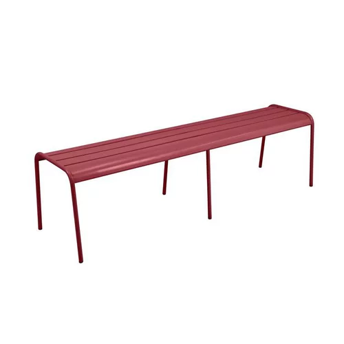 Mon jardin:Banc de jardin 3 à 4 places coloris piment Monceau Fermob - 160 cm