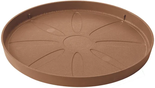 Jardin & équipement:Soucoupe en plastique recyclé Deroma Origin Cotto - Ø 32 x H 2,9 cm