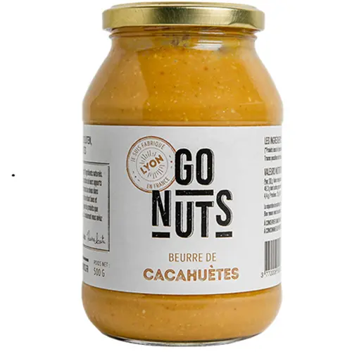Les incontournables du jardin：Beurre de cacahuètes bio Go Nuts - 500 g