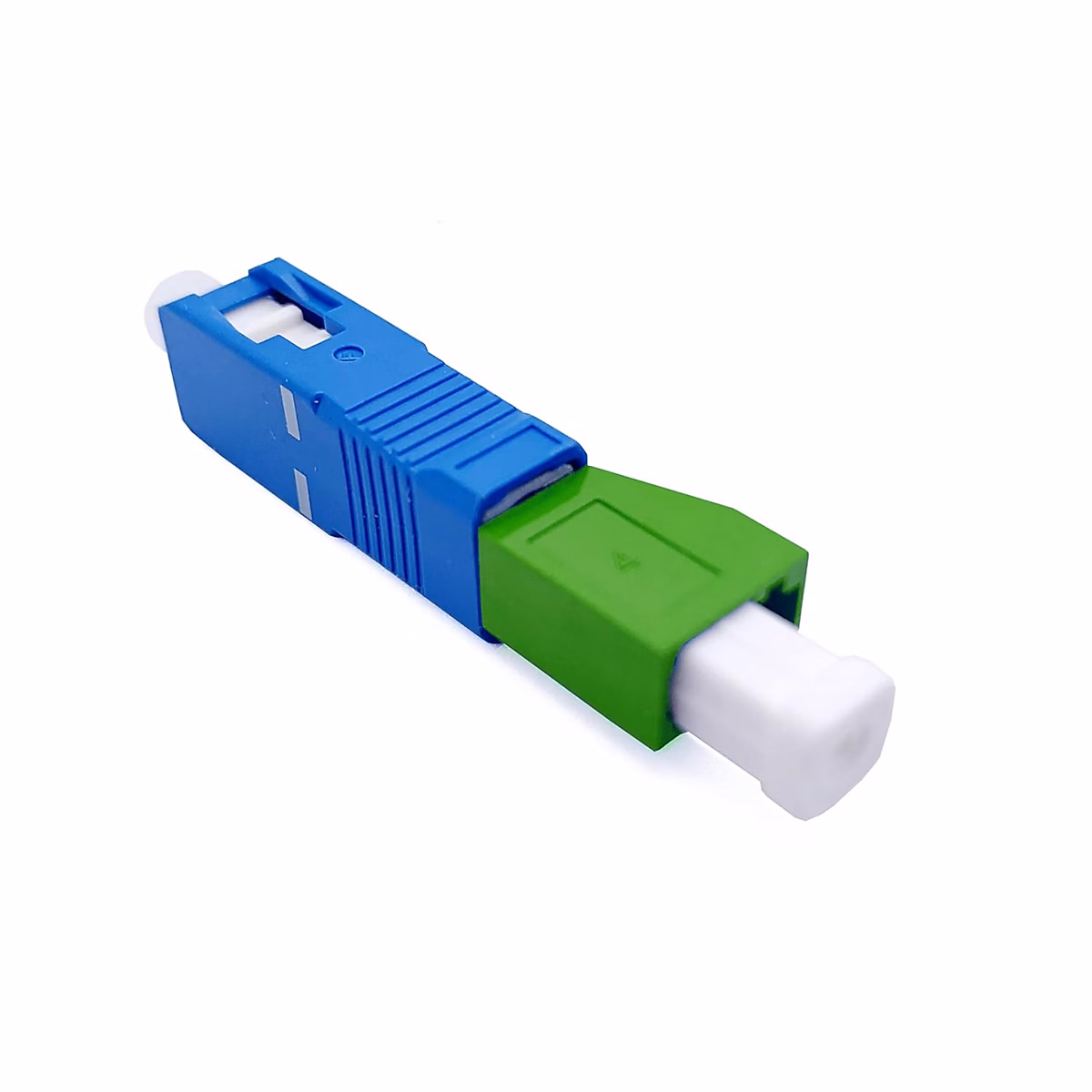 Elfcam | Adaptateur Fibre Optique Monomode Simplex LC/APC Femelle à SC/UPC Mâle – Lot de 1