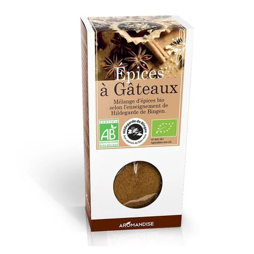 Un indispensable au jardin：Épices à gâteaux bio en boite de 40 g