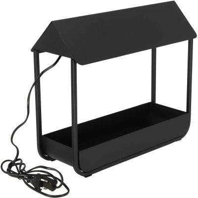 Serre avec lampe de croissance design (Noir)