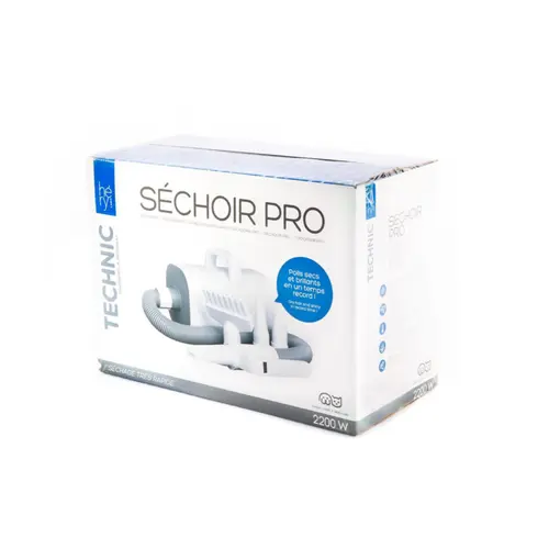 Espace vert essentiel：Séchoir pro pour chien coloris blanc Héry