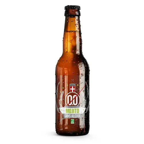 Espace vert malin：Mojito bio sans alcool BS Brasseur Savoyard - 33 cl