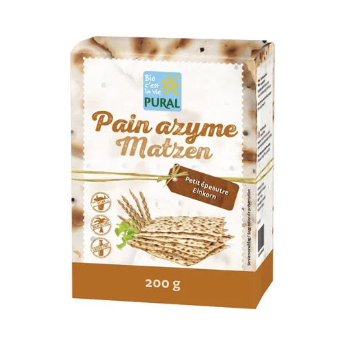 Un plus pour votre jardin：Pain azyme au petit épeautre en boîte carton de 200 g