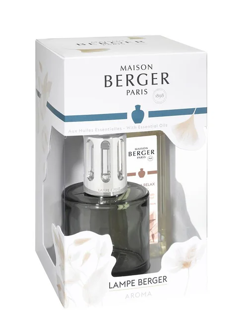 Pour organiser vos extérieurs：Coffret lampe Berger Aroma et parfum Relax - 250 ml