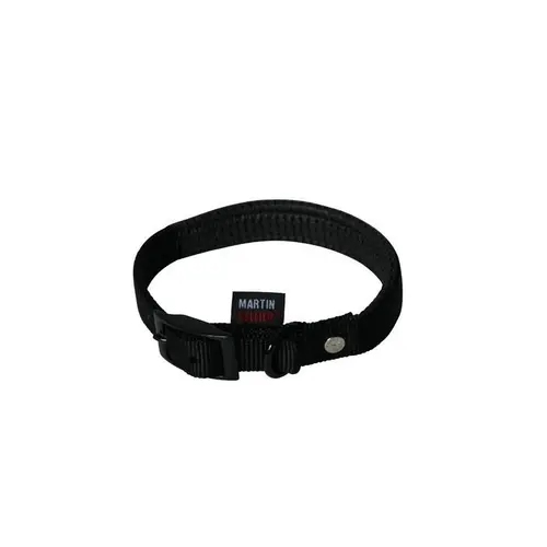Le choix jardin：Collier chien 65cm noir confort 25mm