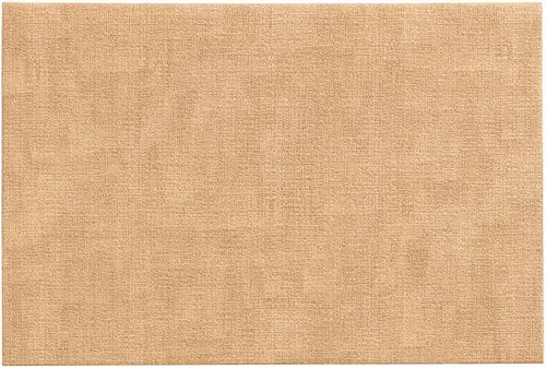 Utile jardin：Set de table PVC effet cuir coloris camel Aran - 45 x 33 cm
