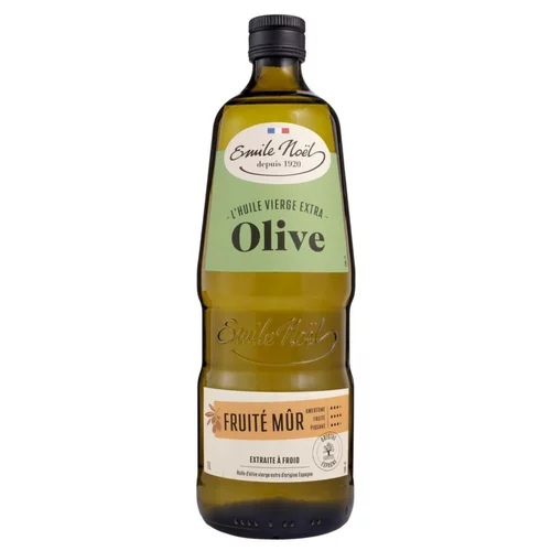 Mieux dehors:Huile d'olive vierge fruitée mûr bio Emile Noël - 1 L