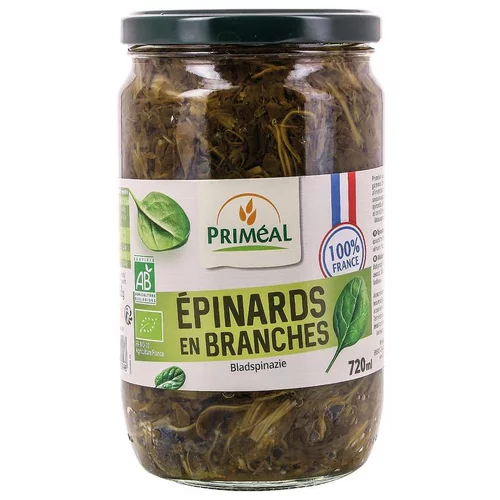 Sélection utile:Épinards en branches bio origine France - 720 ml