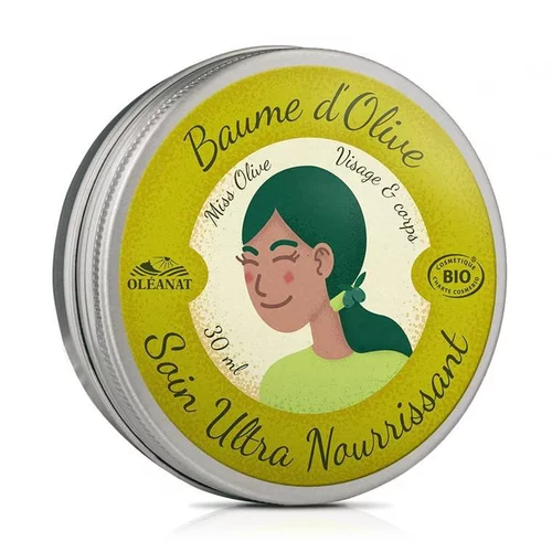 Malin extérieur：Baume d'huile d'olive bio. Le pot de 30 ml