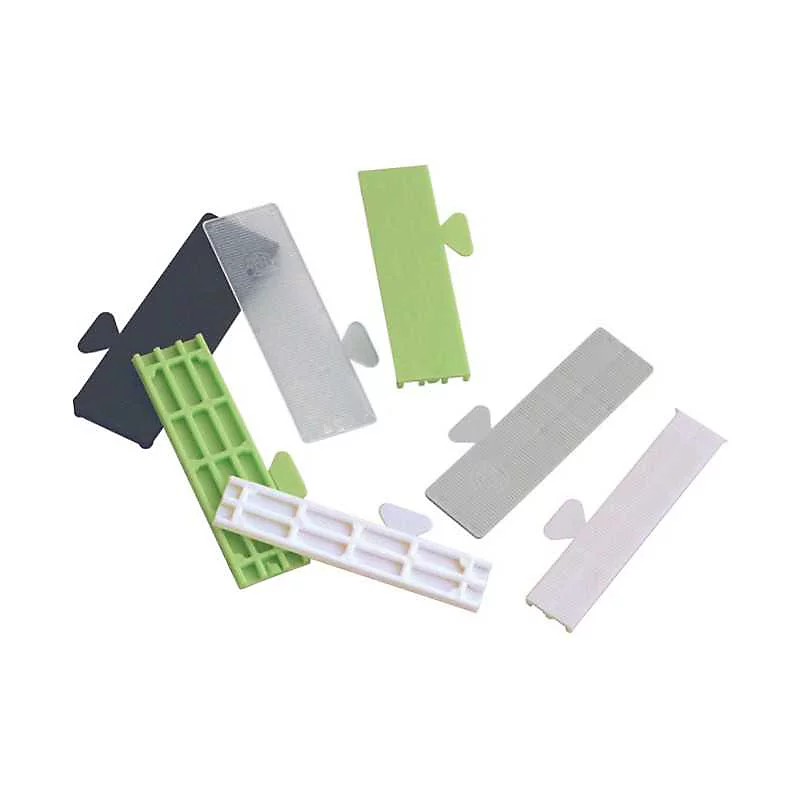 Sachet de 1000 cales de vitrage 22 × 80 × 2 mm gris – polypropylène, D22802B