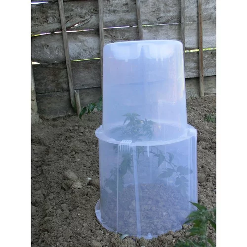 Pour un extérieur plus pratique：Rehausse Cloche transparent Ø40 cm