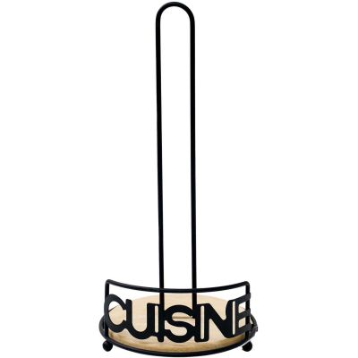 Support essuie-tout en métal Cuisine 15 x 31 cm