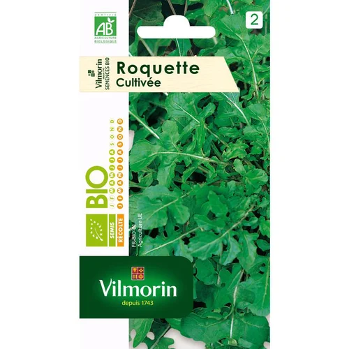 Pratique au jardin:Roquette Cultivée Vilmorin - graines à semer