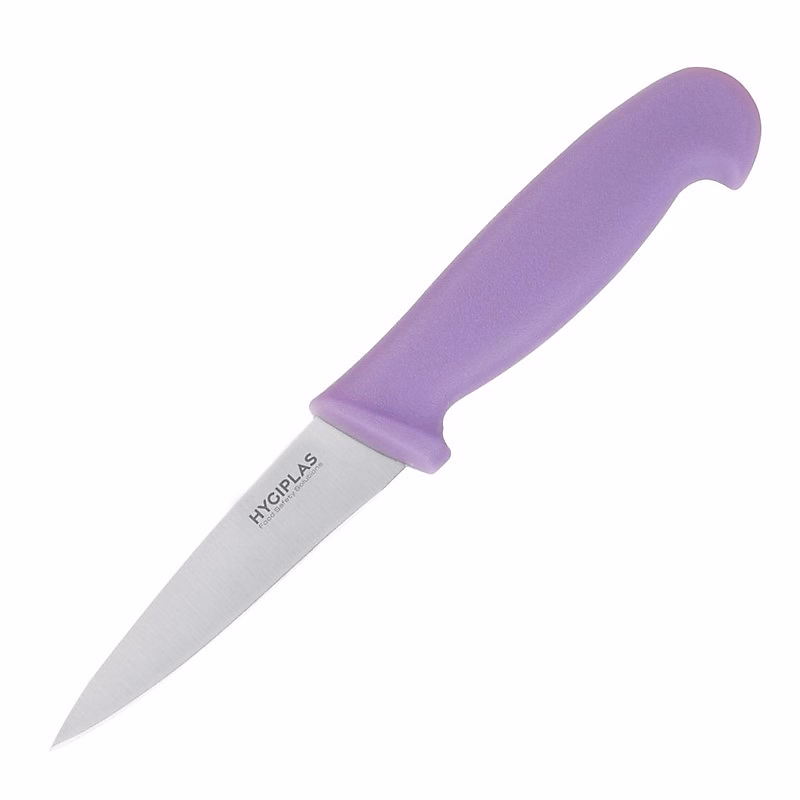 Couteau d'Office Violet 90 mm – Hygiplas