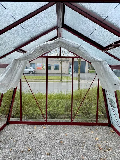 Choix pratique：Toile d’ombrage pour serre 9 vitres ACD - 3,45 m
