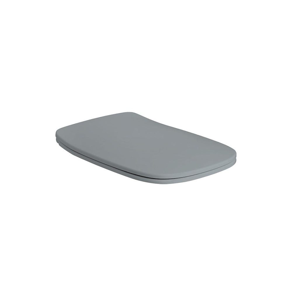 Abattant De Wc Thermodurcissable Gris Mat À Fermeture Souple | WC