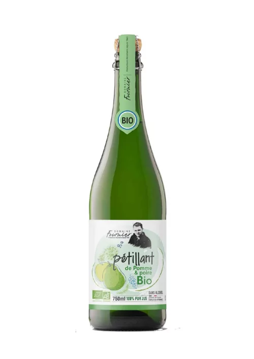Choix jardin：Pétillant pomme poire bio Domaine Fournier - 75 cl