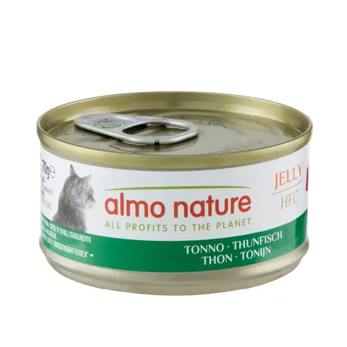 Essentiel jardin:Pâtée pour chat HFC Jelly au thon Almo Nature - 70 g