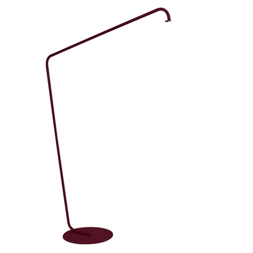Une solution adaptée au jardin：Pied Balad déporté coloris noir en acier Fermob - Ø 44 cm x 190 cm