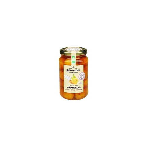 Une idée pratique pour le jardin:Mirabelles au sirop bio Bioloklock - 370 g