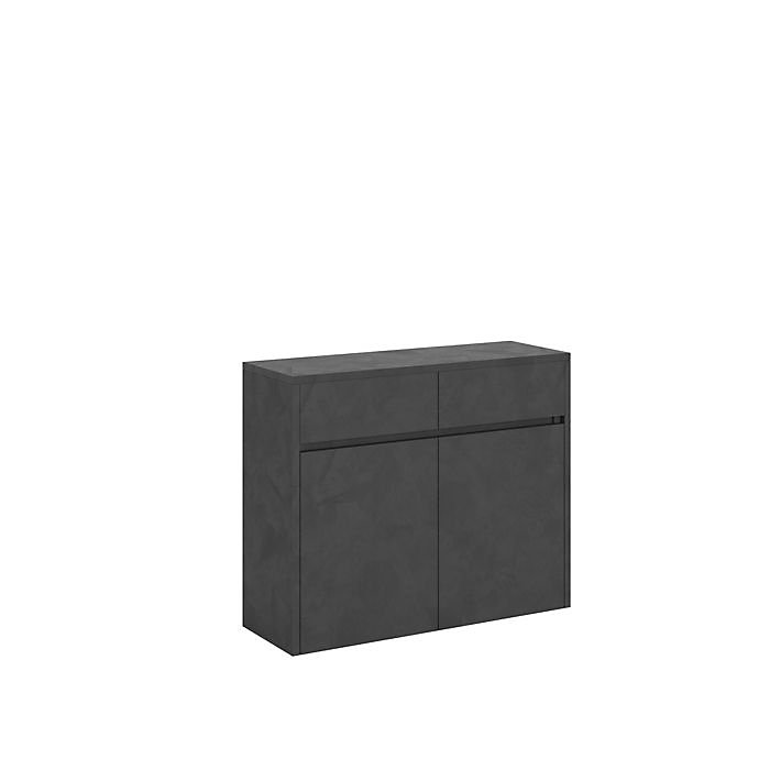 Table – Bancs inférieur et supérieur extensible 72x26/300 cm Evolve Anthracite Spatulé