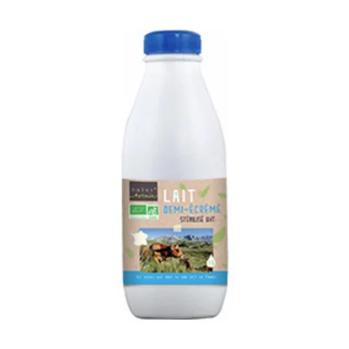 Pour valoriser votre jardin：Lait demi-écrémé UHT 1 L