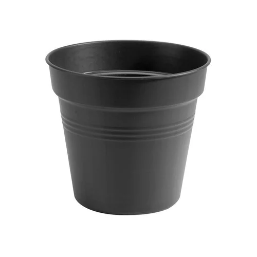 Pour vos moments au jardin：Pot 21cm Green Basics Elho noir