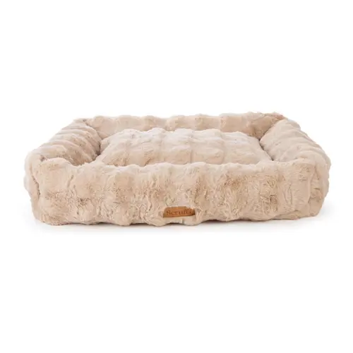 Solution extérieur：Corbeille pour chien Alpine coloris beige en tissu Scruffs Taille XL - 90 x 70 cm