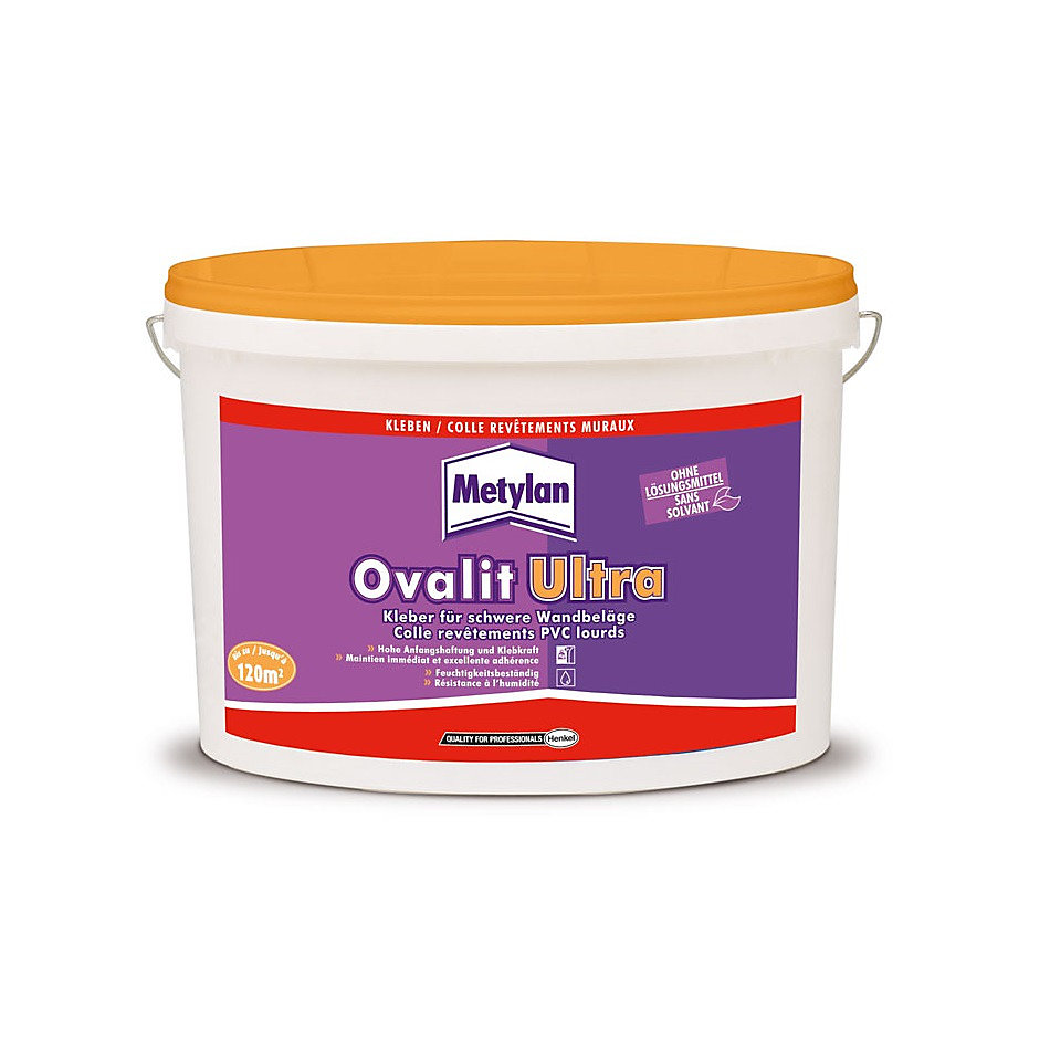 Colle revêtements PVC lourds – Ovalit Ultra 18KG