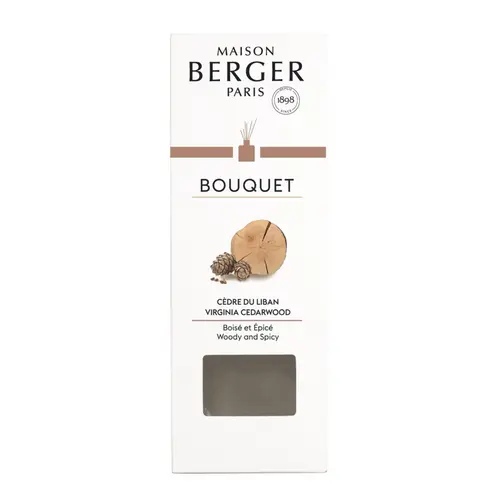Mon jardin:Bouquet parfumé Maison Berger parfum Cèdre du Liban - 100 ml