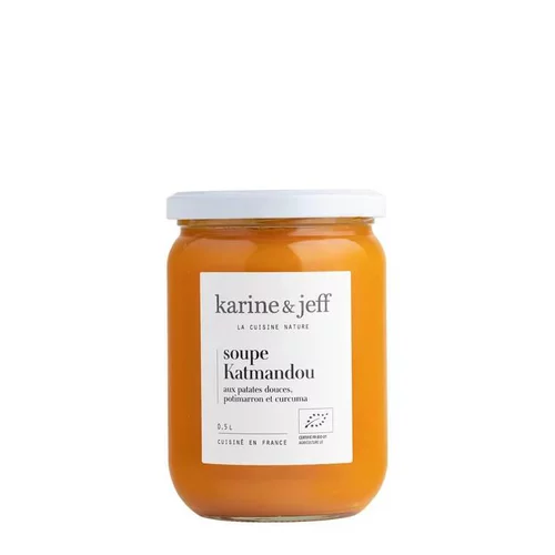 Jardin au naturel：Soupe Katmandou bio Karine & Jeff - 500 ml