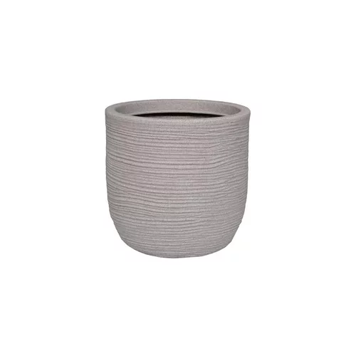 Jardin & loisirs:Pot rond Corde beige Ø 55 x 60 cm de 123 L
