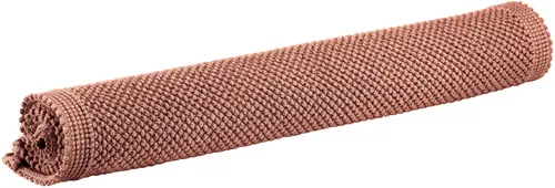 L’allié du jardin:Tapis de bain coloris terracotta Vivaraise Etia - 54 x 64 cm