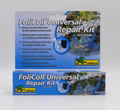 Essentiel au jardin:Colle ou colmate pour jardin aquatique FoliColl Universal PVC-EPDM