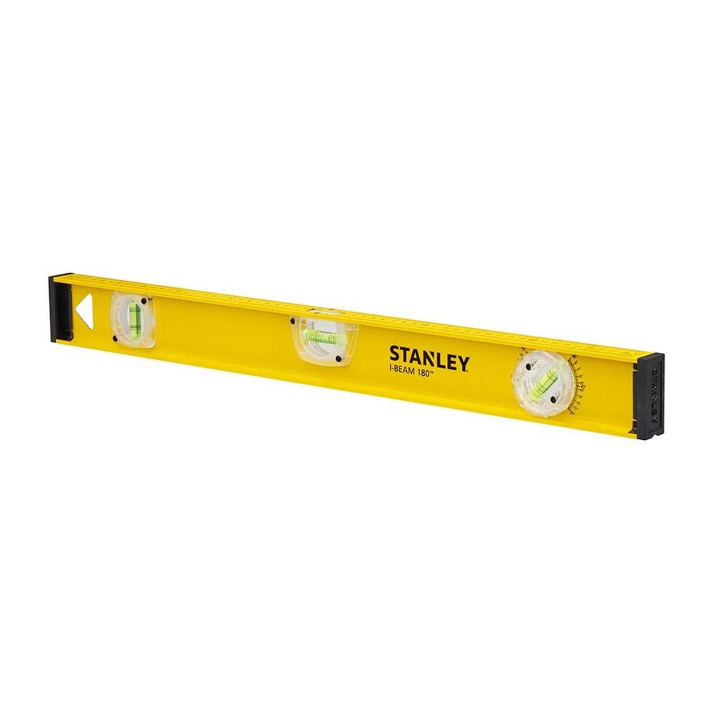 Stanley Niveau profile i-beam 180 alu avec fiole de déclivité 100cm