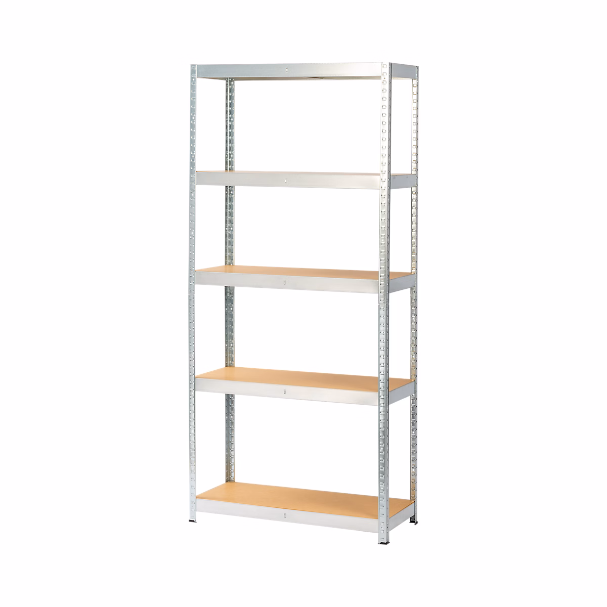 Étagère de garage en acier thermo-laqué H.180 x L.75 x P.35 cm GoodHome Ryle – Réf. FTAUWRWCW5066330399