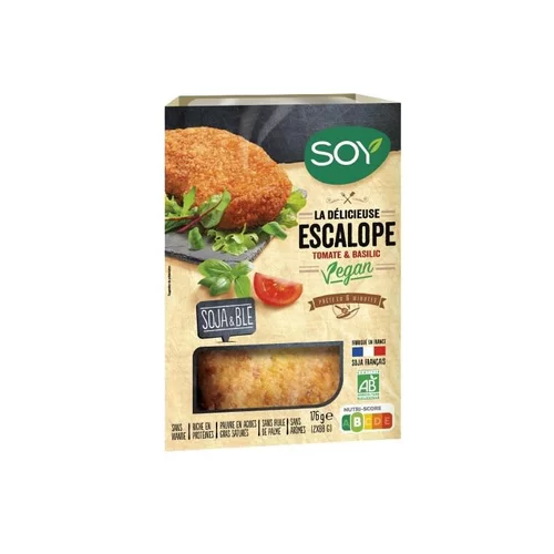 Une idée pour votre jardin：Escalope tomate basilic SOY - 176 g