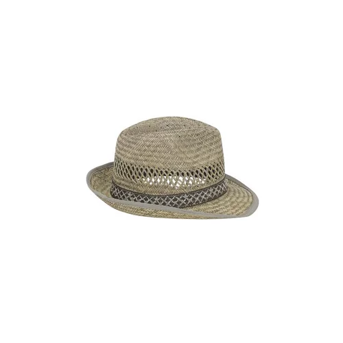 Jardin & déco：Chapeau de paille borsalino beige pour homme taille 60