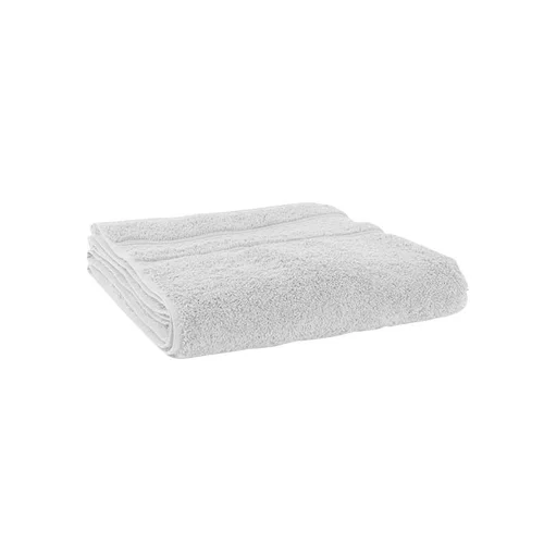 Jardin et idées：Drap de douche coloris blanc 100% coton biologique Nuances - 70 x 130 cm