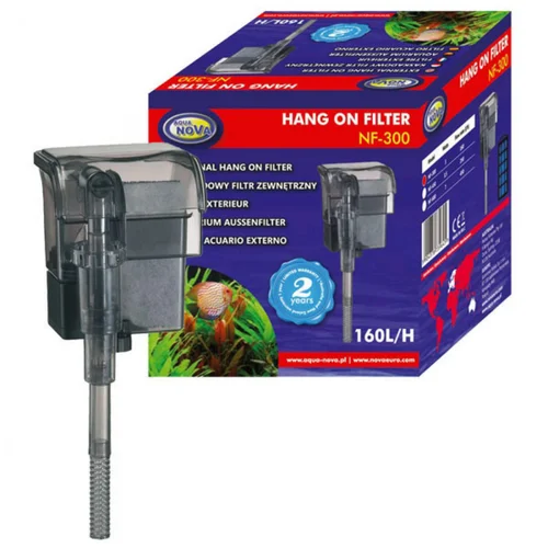 Extérieur plaisir：Filtre cascade aquarium AQUA NOVA NF-300 - jusqu'à 60L