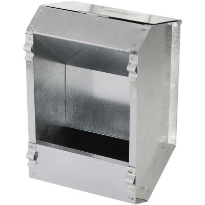 Trémie pour lapins avec couvercle 1.5 litres