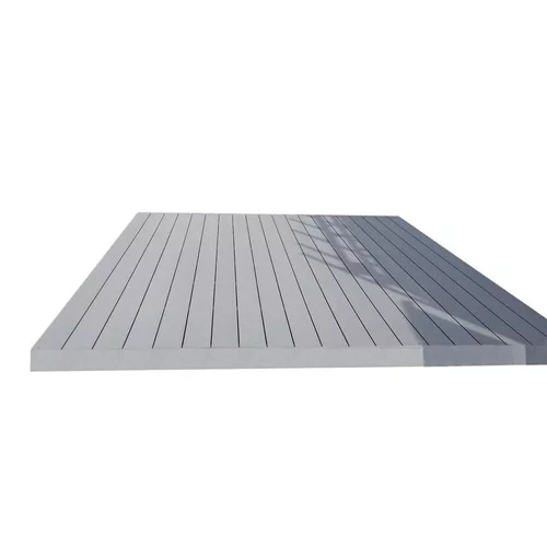 Durable au jardin：Option plancher terrasse composite 12m² pour abri Royan