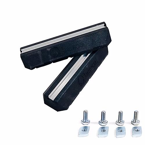 Bloc de montage bas anti-vibration 600 × 180 × 100mm 2pcs