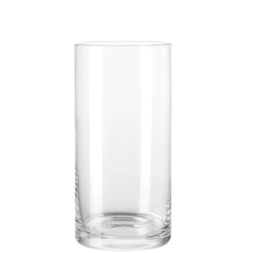Une touche pratique au jardin：Vase en verre transparent Basic M - 26 cm
