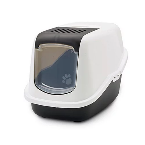 Un atout pour le jardin：Maison de toilette Nestor Savic blanc noir